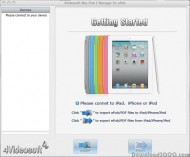 4Videosoft Mac iPad 2 Manager for ePub screenshot